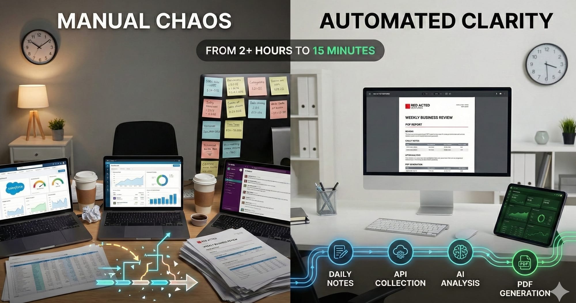 From Dashboard Hell to One-Click WBRs: Automating Amazon's Weekly Business Review