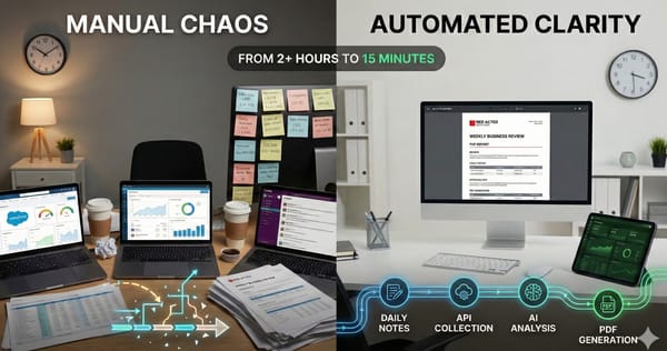 From Dashboard Hell to One-Click WBRs: Automating Amazon's Weekly Business Review